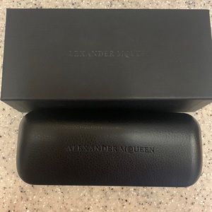 Alexander McQueen hard side sunglass case